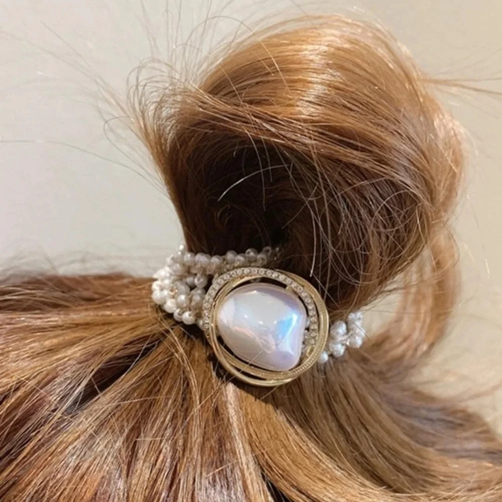 New Faux Pearl Hair tie Elegant ✨✨🔥🔥